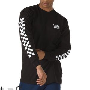 CHECKERED VEE LONG SLEEVE T-SHIRT Vans